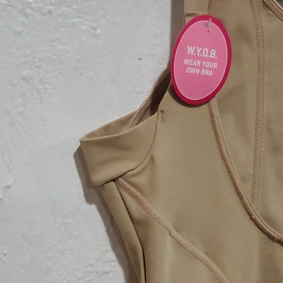 Flexees Ultra Firm Ultimate Tummy Control Torsette Bodybriefer in Nude Size L - Picture 4 of 13